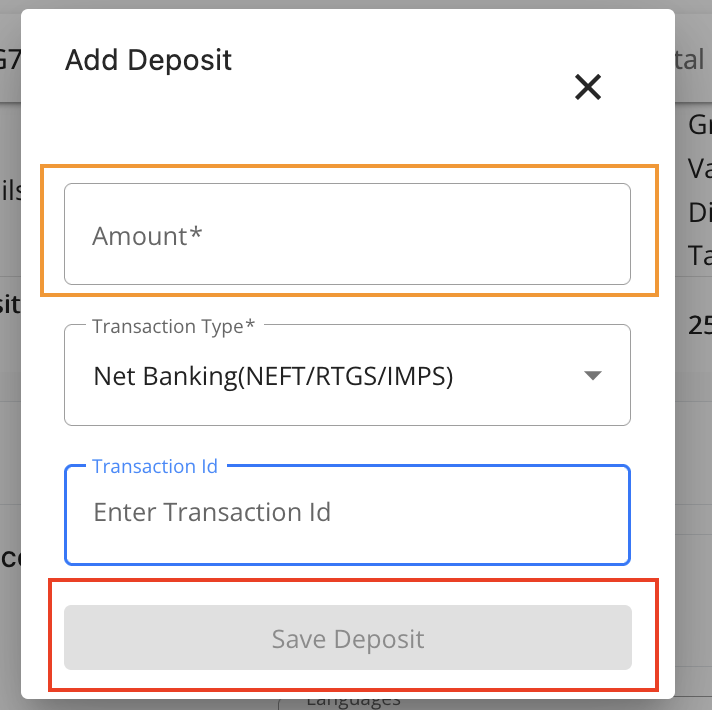 Transaction ID